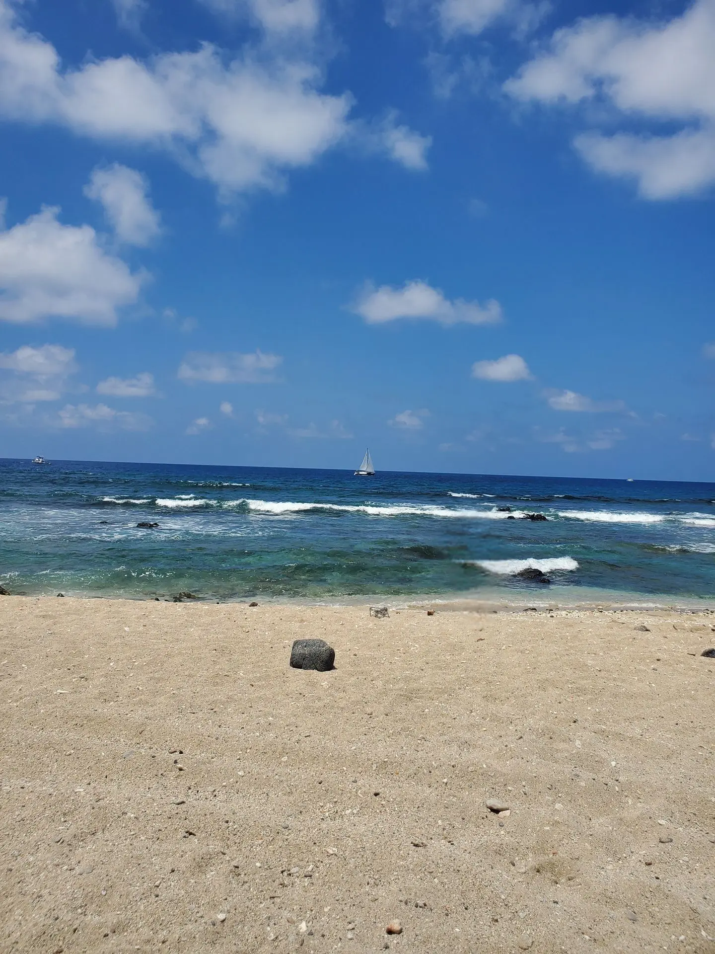 sandy beach at Kohanaiki